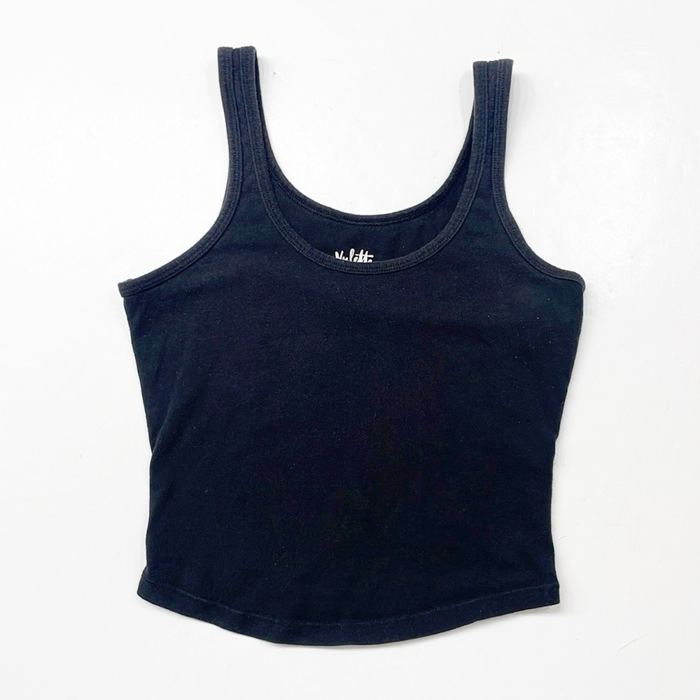 Vylette black tank top